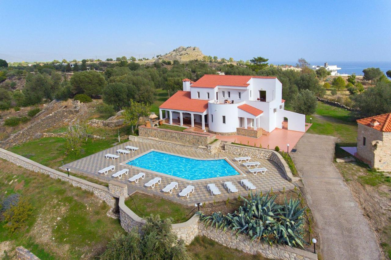 Villa Krokali Lindos Eksteriør bilde