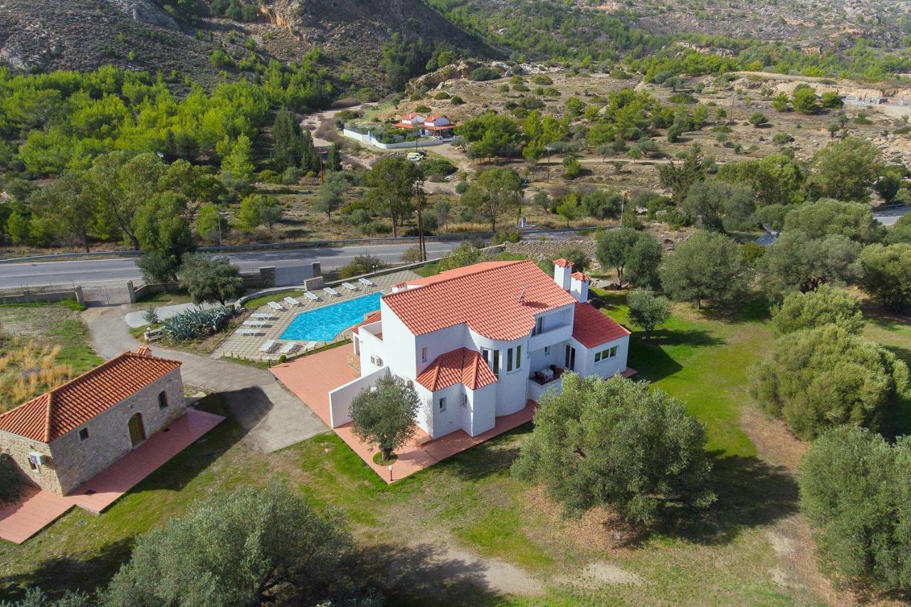 Villa Krokali Lindos Eksteriør bilde