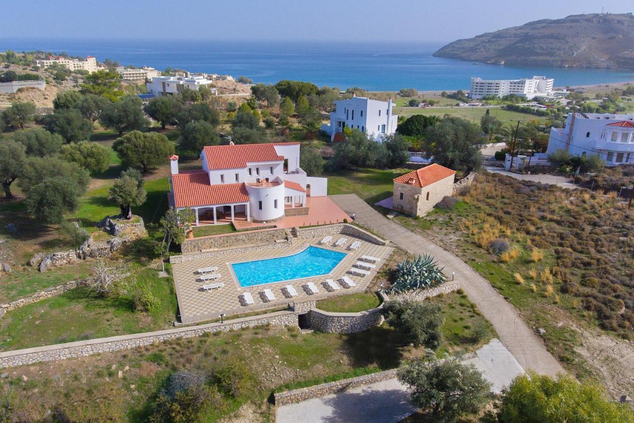 Villa Krokali Lindos Eksteriør bilde